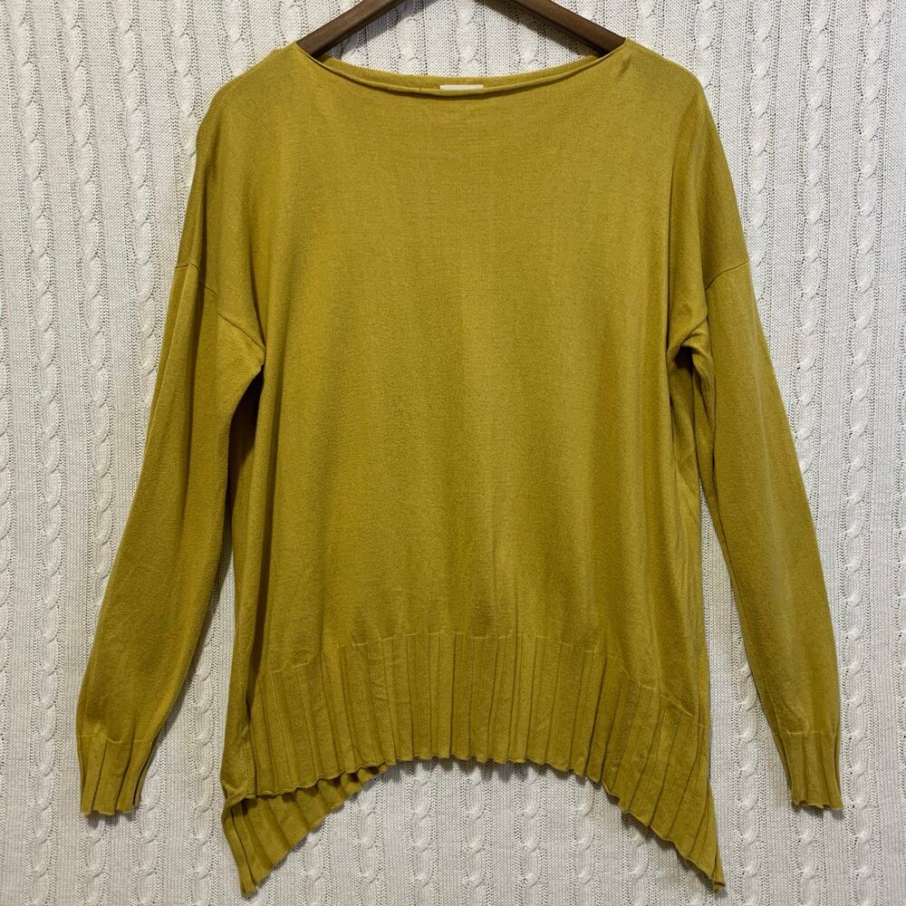 Planet By Lauren G Pima Cotton Boatneck Rib Women’s One Size Fit